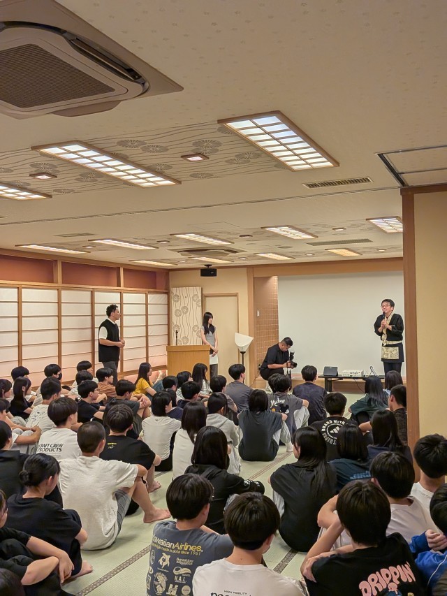 入館式の様子
