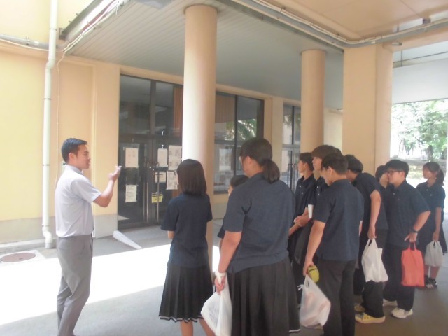 学校内見学②