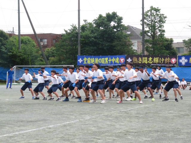 R7運動会（青組応援団）