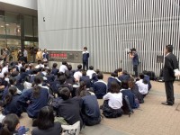 出発式　実行委員長の話