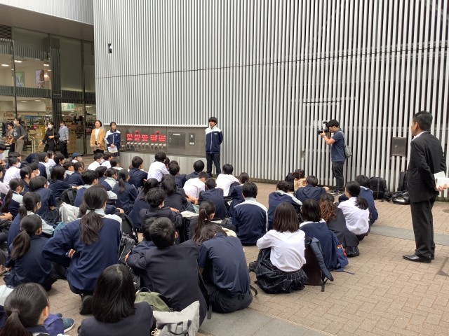 出発式　実行委員長の話