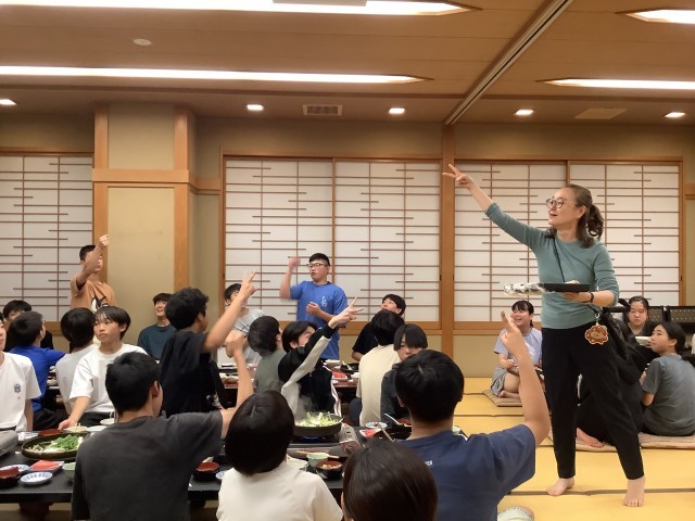 第１８６回お肉争奪じゃんけん大会の様子